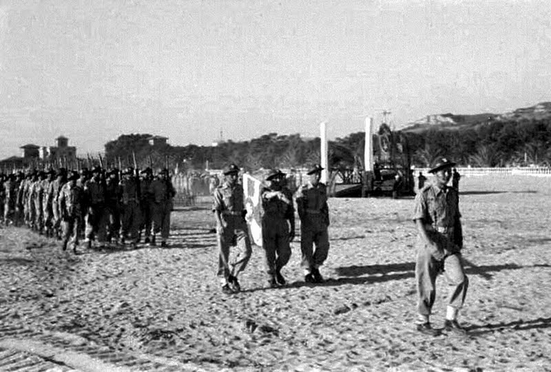 Le truppe polacche entrano a San Benedetto