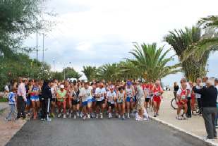 Partenza della "Maratonina del Santo"